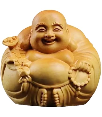 Amazon.co.jp: 木彫り 大黒天 置物 縁起物 古美術 骨董品 古民具 金運
